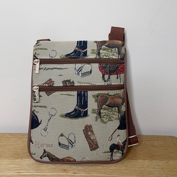 Signare Equestrian Tapestry Bag Horse - Picture 1 of 3